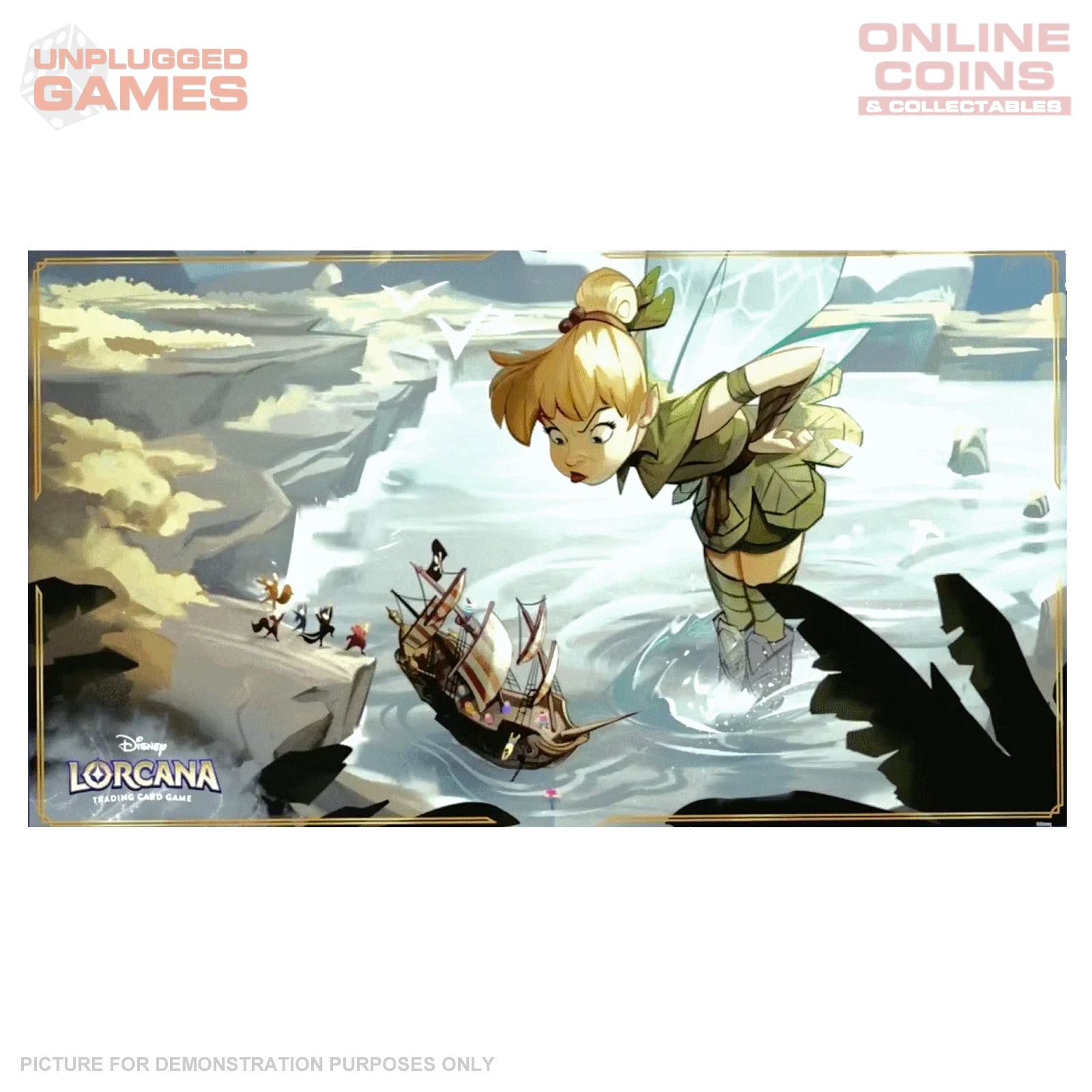 LORCANA Ursulas Return Playmat - Tinkerbell